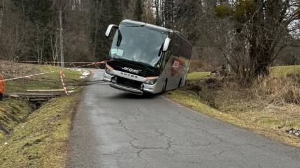 Haute-Savoie: une route d'accès à la station de Morillon fermée Haute-Savoie: une route d'accès à la station de Morillon fermée