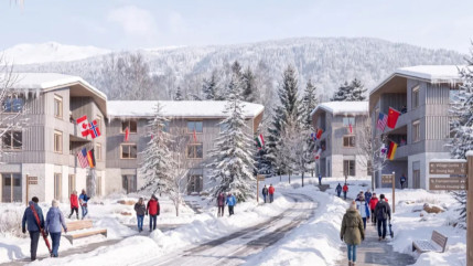 Jeux d&rsquo;hiver 2030 : voici &agrave; quoi ressemblera le futur village olympique de Saint-Jean-de-Sixt