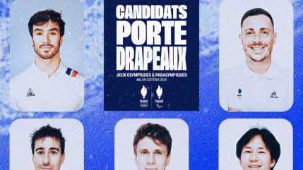 JO 2026 : La liste des candidats porte-drapeaux d&eacute;voil&eacute;e pour la France