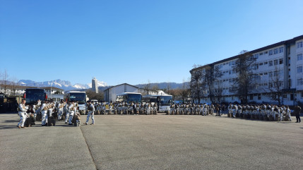 L'hélicoptère Présidentiel à Annecy cette semaine