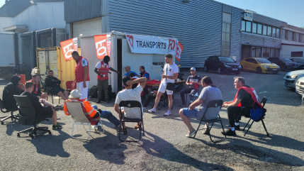 La grève se poursuit au sein de l’entreprise STG à Chambéry La grève se poursuit au sein de l’entreprise STG à Chambéry