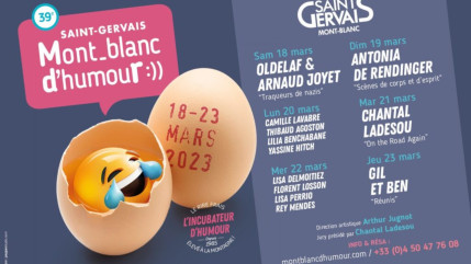 Le festival Mont blanc d'humour a débuté à Saint-Gervais