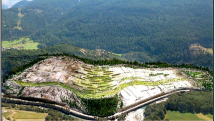 Le projet de carrière de gypse abandonné en Maurienne Le projet de carrière de gypse abandonné en Maurienne