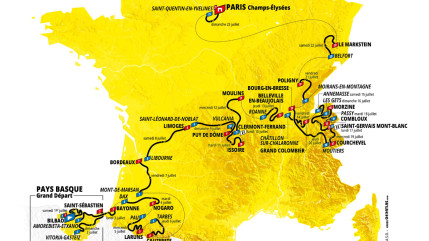 Le Tour de France a dévoilé son parcours pour 2023 Le Tour de France a dévoilé son parcours pour 2023