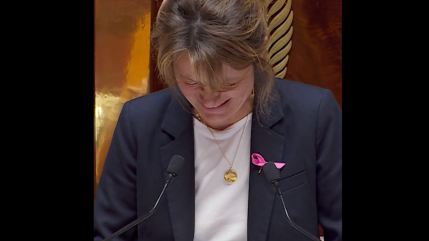 Loi contre les violences sexuelles : la d&eacute;put&eacute;e Emilie Bonnivard en larmes &agrave; l'Assembl&eacute;e