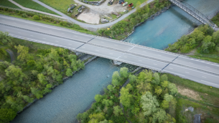 Magland : Circulation perturbée sur le pont de l'A40 jusqu'en juin Magland : Circulation perturbée sur le pont de l'A40 jusqu'en juin