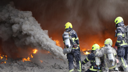Marignier : un incendie dans un entrepot industriel