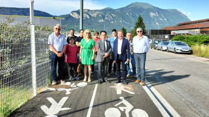Mobilité : deux ouvrages inaugurés en vallée de l’Arve Mobilité : deux ouvrages inaugurés en vallée de l’Arve