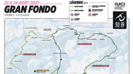 Mondiaux de cyclisme en Haute-Savoie : Qu'est-ce cette &eacute;preuve de Gran Fondo ?