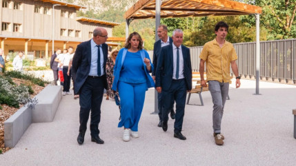 Saint-Jeoire-en-Faucigny : Le nouveau coll&egrave;ge pour la rentr&eacute;e se d&eacute;voile
