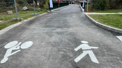 Saint-Jorioz : un nouveau tunnel pour sécuriser la voie verte et faciliter les mobilités douces