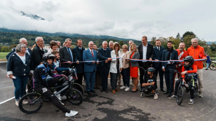 Saint-Pierre-en-Faucigny : un pumptrack de 2 250 m&sup2; pour laisser un h&eacute;ritage aux cyclistes haut-savoyards