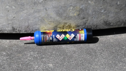 Saisie record &agrave; Annecy : pr&egrave;s de 500 bonbonnes de &ldquo;gaz hilarant&rdquo; intercept&eacute;es lors d&rsquo;un contr&ocirc;le nocturne