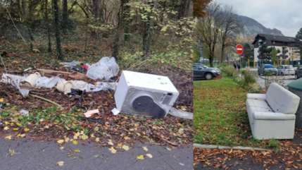 Sallanches : deux dépôts sauvages découverts, la municipalité alerte ses habitants