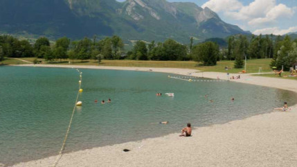 Savoie : Baignade r&eacute;autoris&eacute;e dans le plan d'eau de Grignon