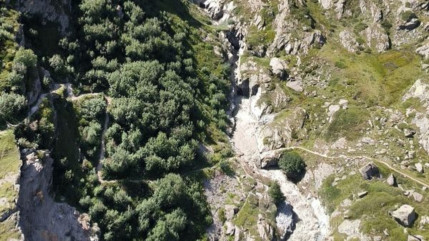 Savoie: une passerelle emportée en Vanoise Savoie: une passerelle emportée en Vanoise