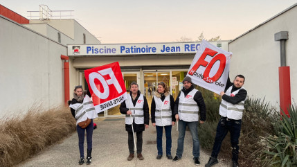 Toujours la grève dans les piscines d'Annecy