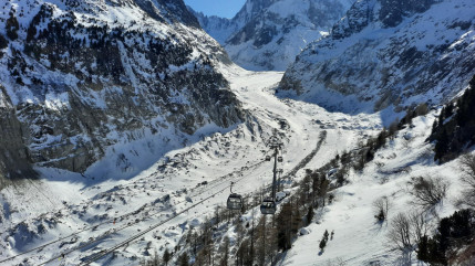 Une nouvelle télécabine entre le Montenvers et la Mer de glace