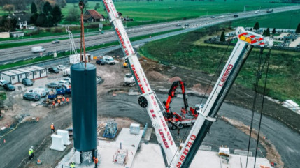 Une station GNL à Bonneville Une station GNL à Bonneville