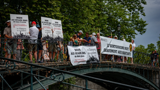 Annecy : Pour les municipales, les Glaisins de la Colère veulent alerter les candidats