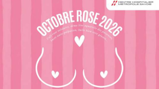 Cancer du sein : le Centre hospitalier M&eacute;tropole Savoie renforce ses actions de pr&eacute;vention et d'accompagnement pour Octobre Rose 2026