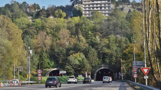Chamb&eacute;ry : Des travaux de maintenance dans le tunnel des Monts