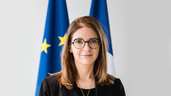 Haute-Savoie : Aurore Berg&eacute;, ministre de l'Egalit&eacute; entre les femmes et les hommes, en d&eacute;placement face aux violences conjugales