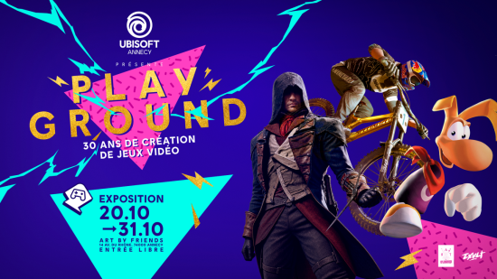Ubisoft Annecy f&ecirc;te ses 30 ans avec l'exposition in&eacute;dite &laquo; PLAYGROUND &raquo;