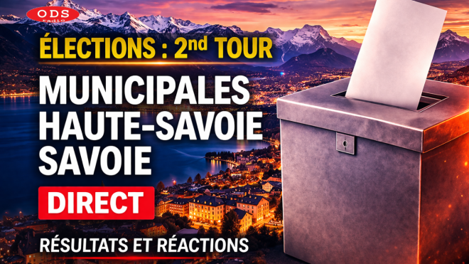 Le second tour des municipales &agrave; Annecy et dans les 2 Savoie &agrave; suivre en direct ce dimanche avec ODS