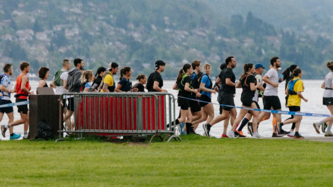 Record de participation au marathon du lac d&rsquo;Annecy et doubl&eacute; fran&ccedil;ais avec Benjamin Polin et Magali Aureille