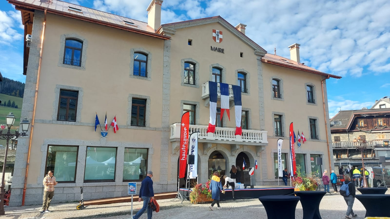 Une mairie toute neuve pour Megève